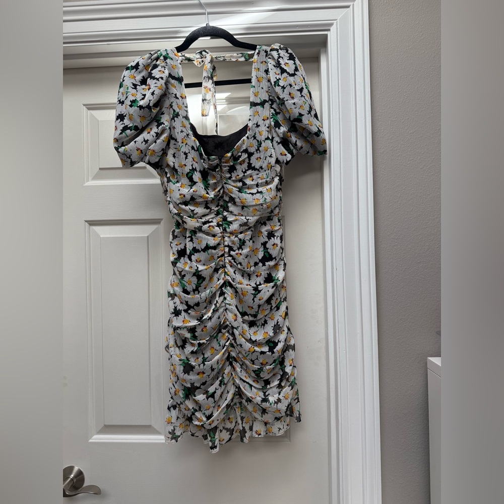 Floral Puff Sleeve Dress